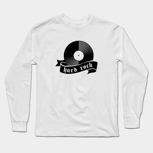 hard rock logo Long Sleeve T-Shirt by lkn